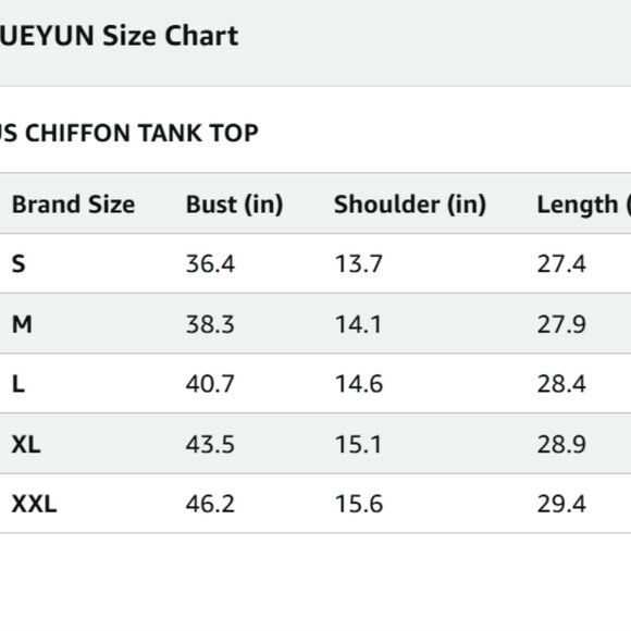 JUEYUN Women's Summer Sleeveless Chiffon Tank Top Size Med - Picture 2 of 2